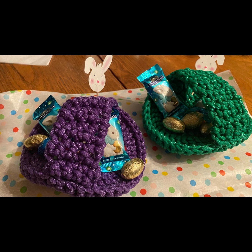 Handmade mini Easter baskets - Picture 4 of 4